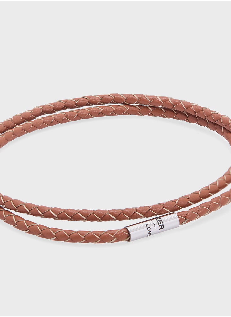 PPOUND Woven Leather Bracelet