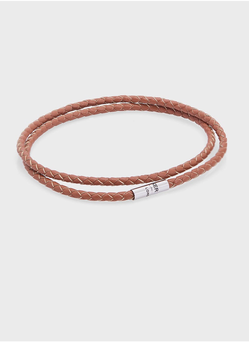 PPOUND Woven Leather Bracelet