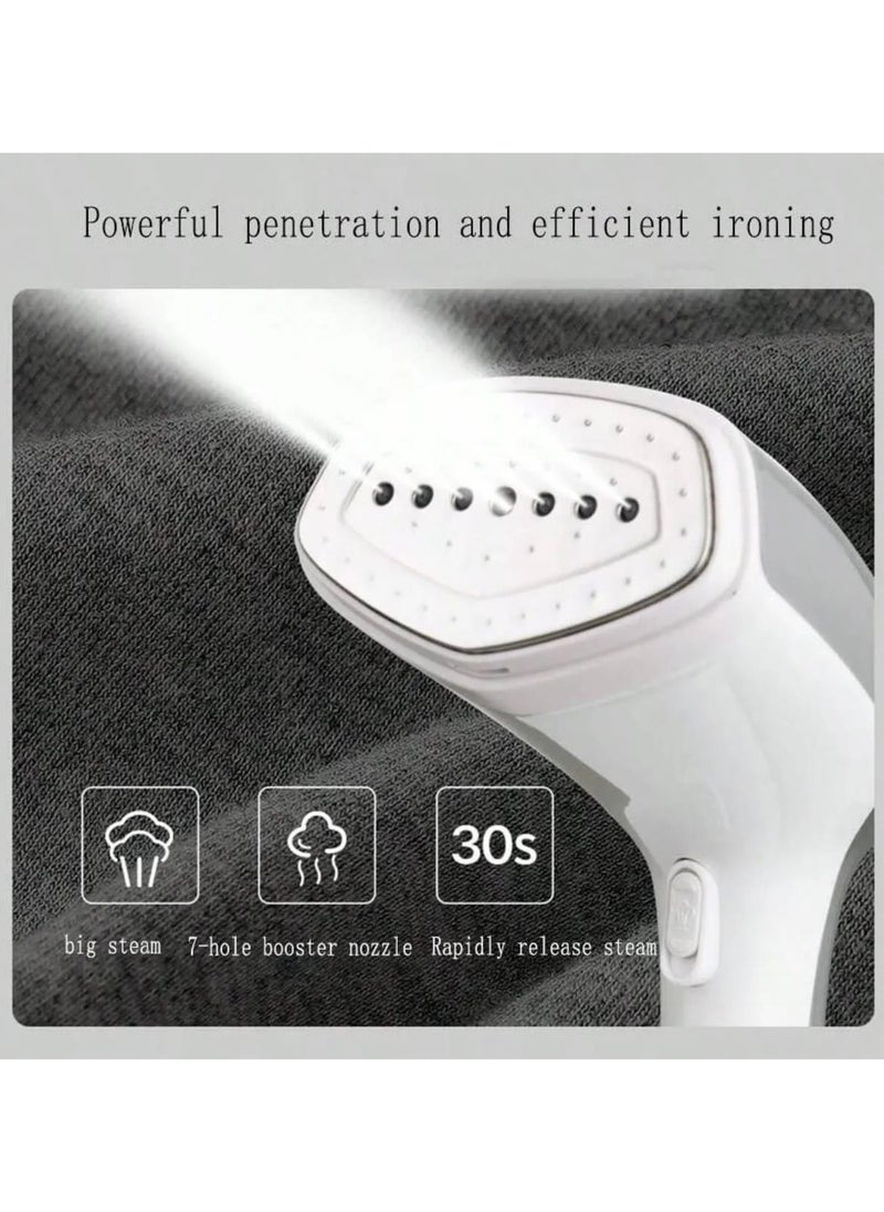 1500W Powerful Steam 20-Second Fast Heat-up  Garment Steamer for Home, Office and Travel