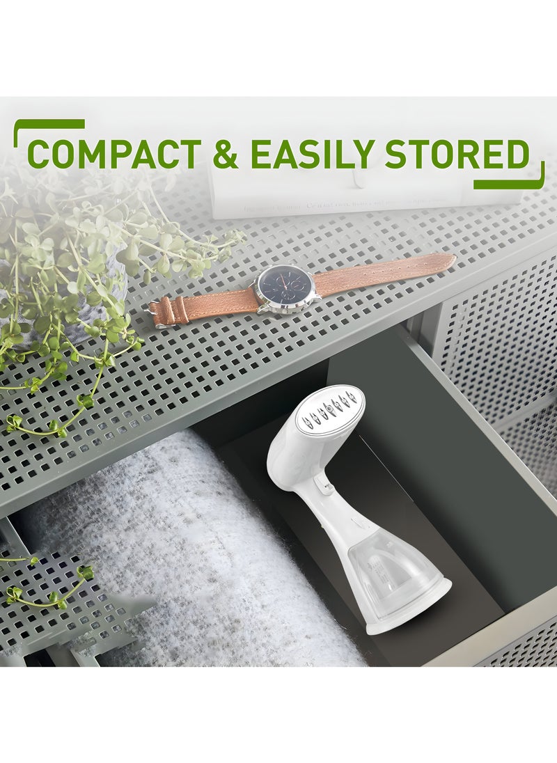 Garment Steamer Iron High-Power Handheld Garment Steamer Clothes Steamer Portable Steam Iron 300ml Detachable Tank Anti-Drip Technology 1500 W
