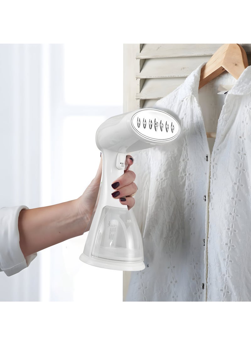 Garment Steamer Iron High-Power Handheld Garment Steamer Clothes Steamer Portable Steam Iron 300ml Detachable Tank Anti-Drip Technology 1500 W