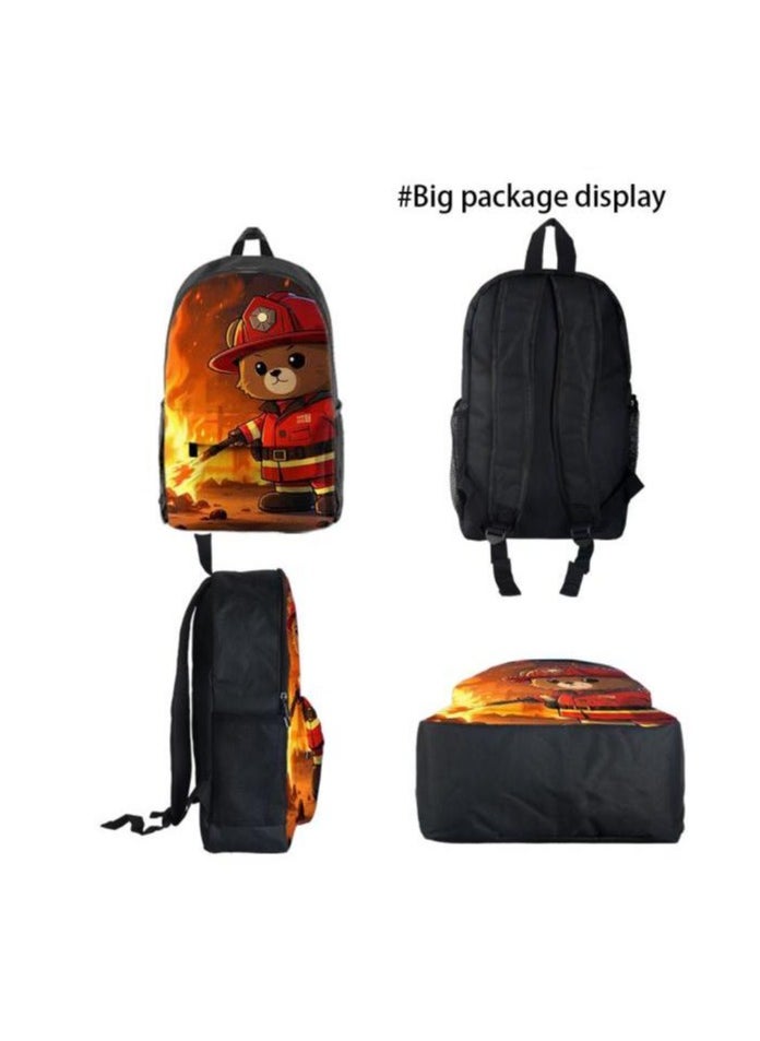 Universal cartoon new three-piece schoolbag