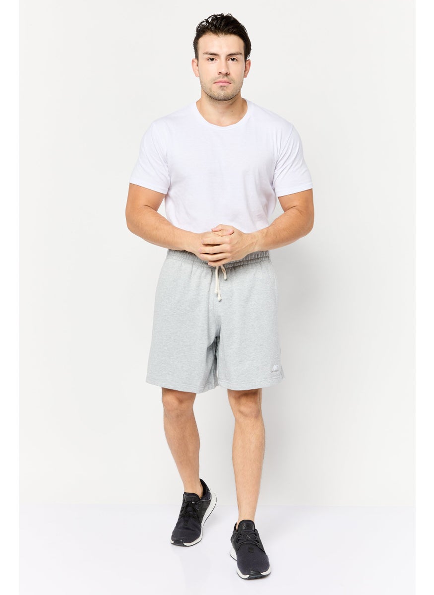 Men Athletic Fit Outdoor Shorts, Grey