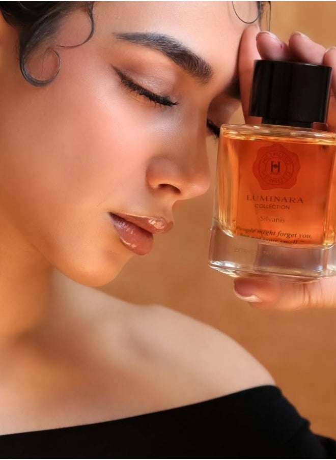 Nejati Luminara Silvanis Extrait de Parfum 100ml | Premium Unisex Perfume with Woody & Musk Notes
