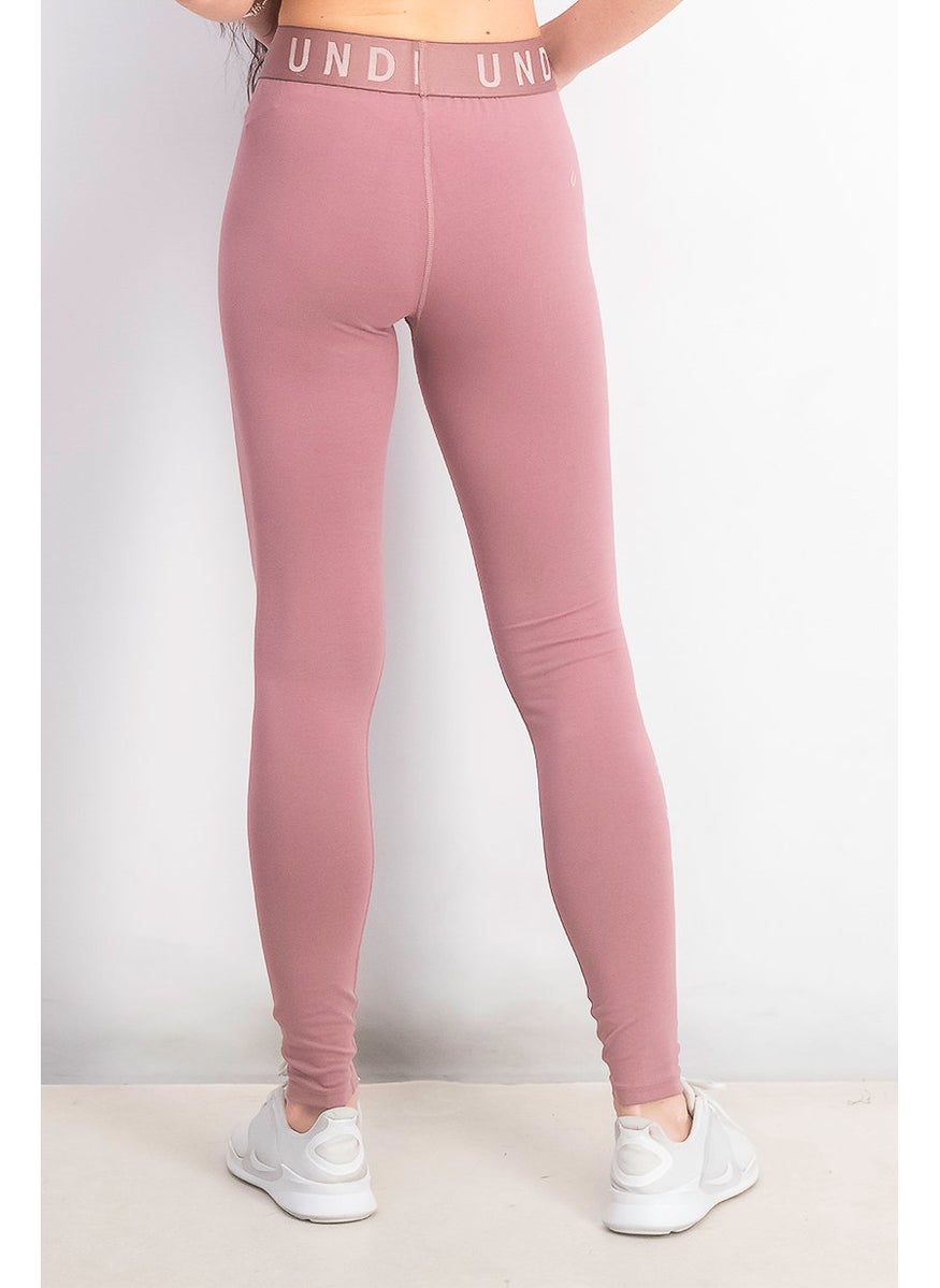 Women Sportswear Fit Training Leggings, Mauve