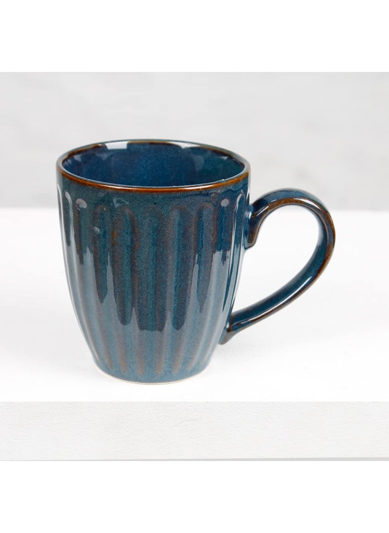 The Earth Store Glam Studio Coffee Mug Set of 4 Ceramic Mugs to Gift to Best Friend Tea Mugs Microwave Safe Coffee Mugs Ceramic Tea Cups