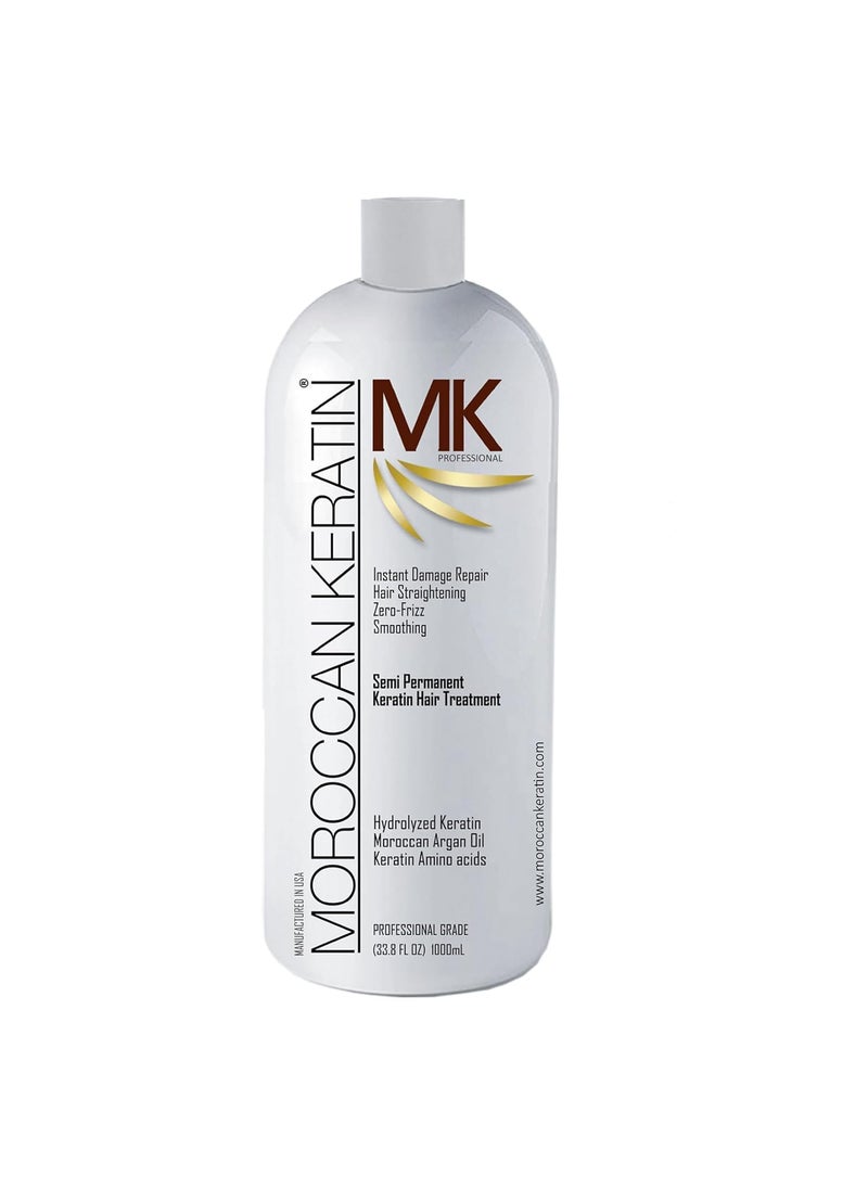 1000ml Brazilian Keratin Blowout Hair Treatment Complex GOLD SERIES With Argan Oil Proven and fast Formula Professional Results Keratina Fuerte