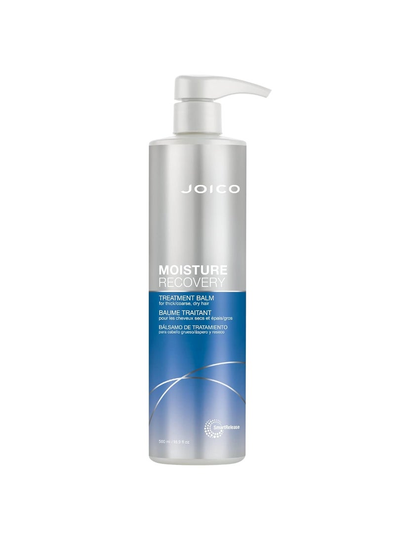 Joico Moisture Recovery Treatment Balm | For Thick, Coarse, Dry Hair | Replenish Moisture | Restore Smoothness & Elasticity | Strengthen Hair | Reduce Breakage & Frizz | With Jojoba Oil & Shea Butter