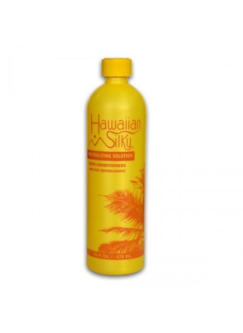 Hawaiian Silky neutralizing solution, Yellow, 16 Fl Ounce