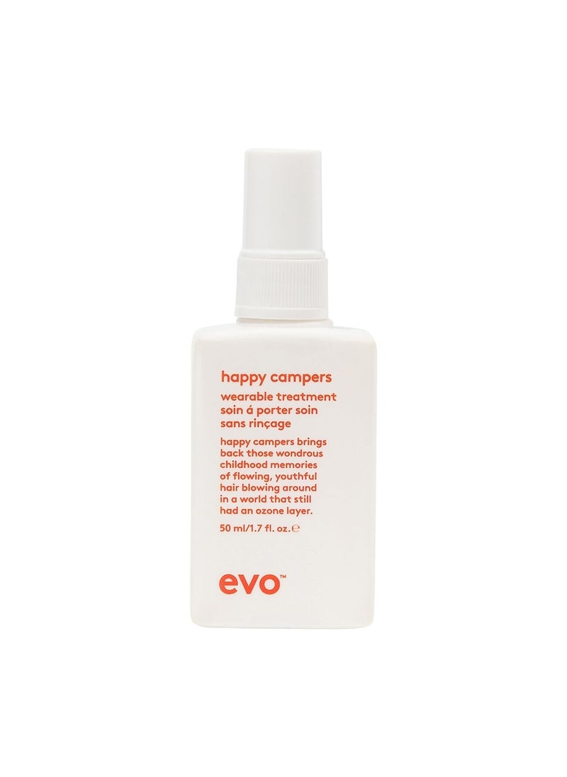 evo Happy Campers Wearable Treatment - Daily Hair Treatment to Strengthen and Protect - Reduces Frizz and Provides UV Protection