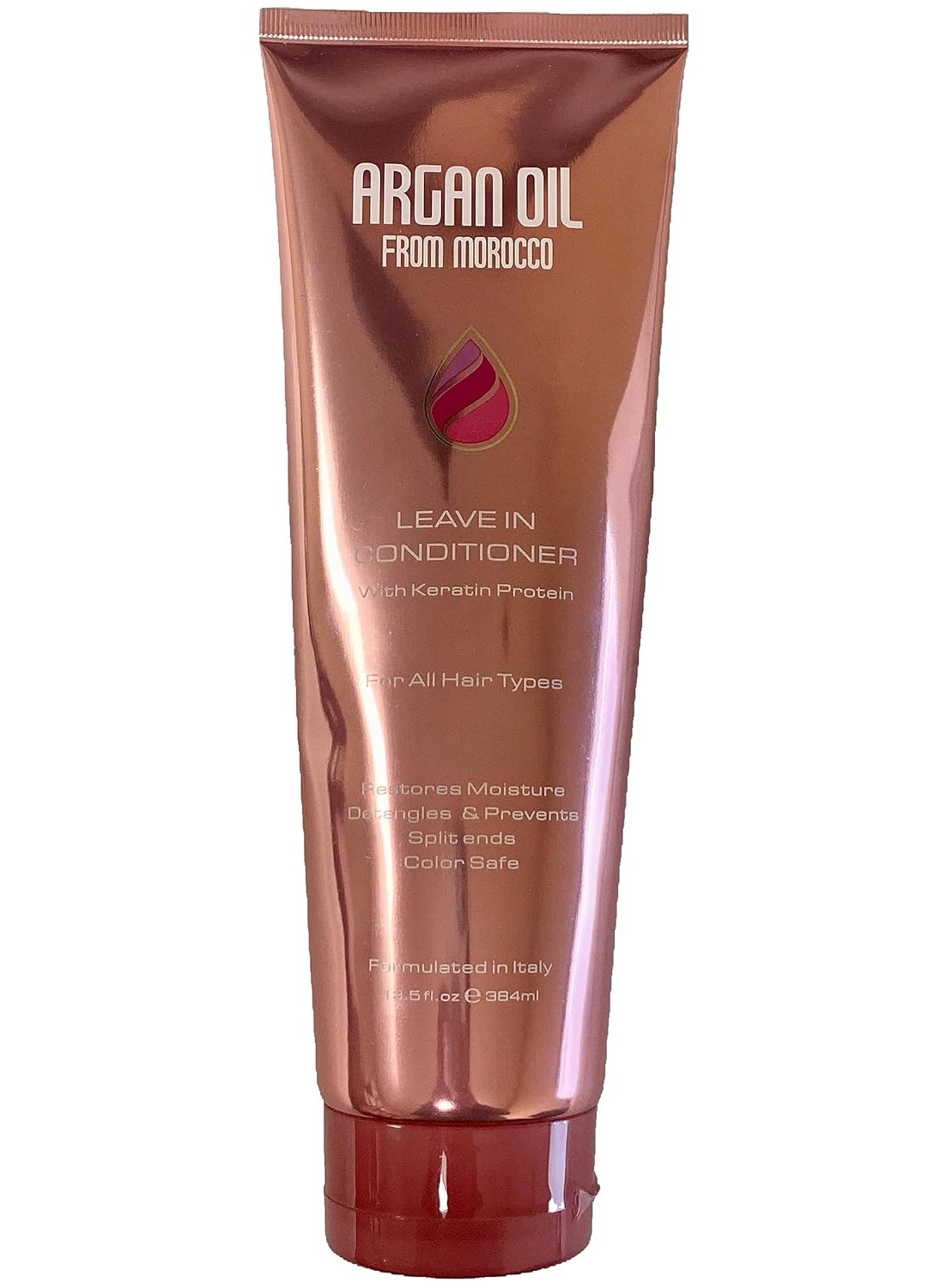 Argan Oil from Morocco Leave In Conditioner with Keratin Protein, 13 fl.oz. (384 ml)