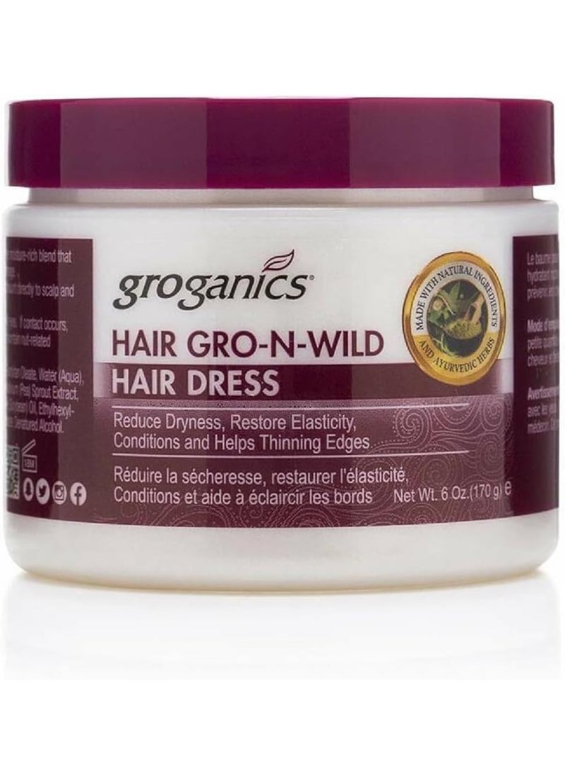Hair Gro-N-Wild Conditioning Creme 6 oz