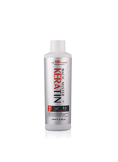 Brazilian Keratin Hair Treatment,Magic Master Keratin 120ml Long Lasting Keratin Treatment Free Formalin Without Strong Smelling and Smoking Straighten Smooth Normal Curly Hair
