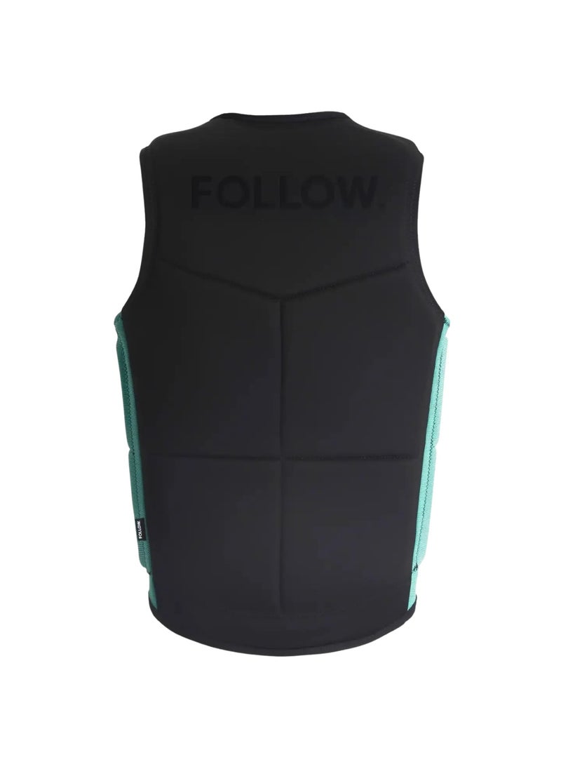 Follow Section Impact Vest (Black/Teal)