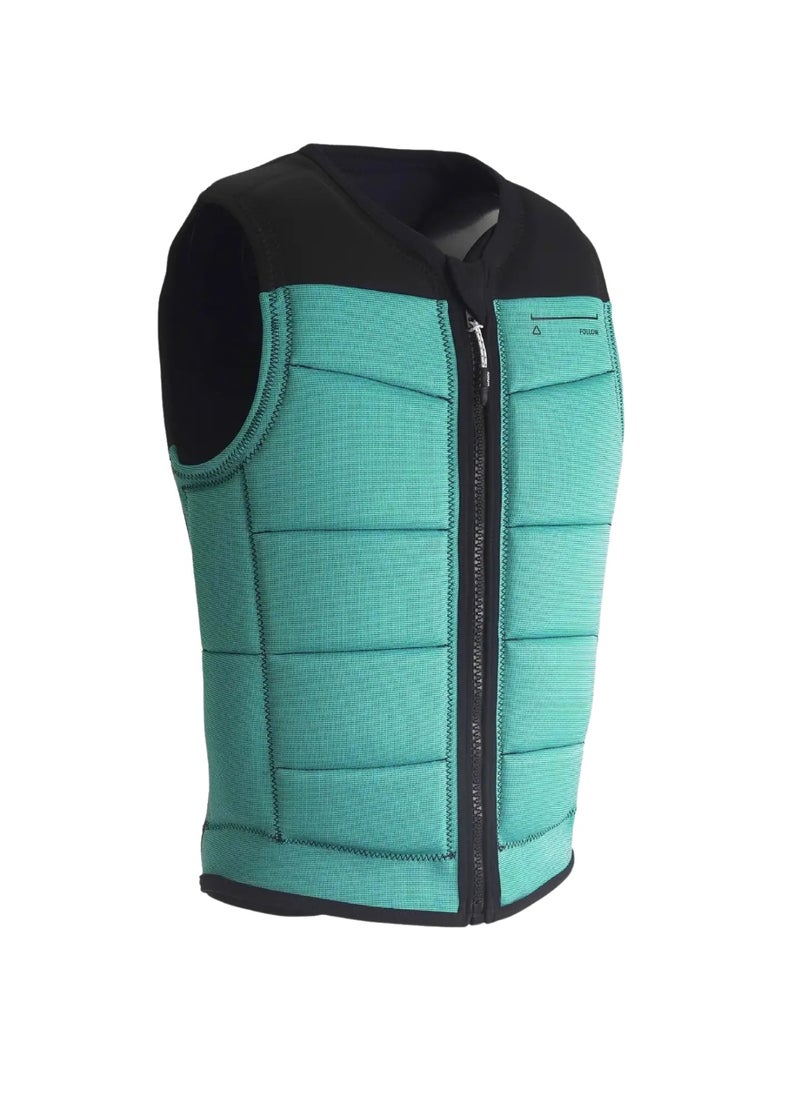 Follow Section Impact Vest (Black/Teal)
