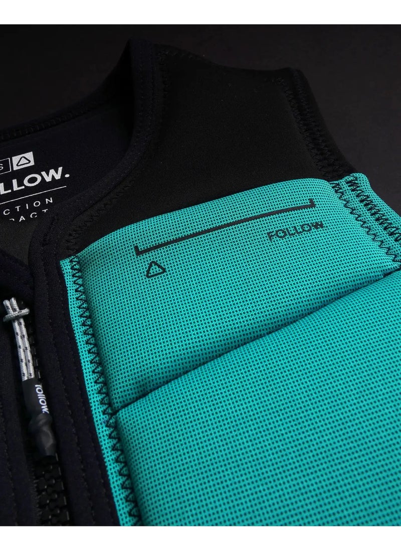 Follow Section Impact Vest (Black/Teal)