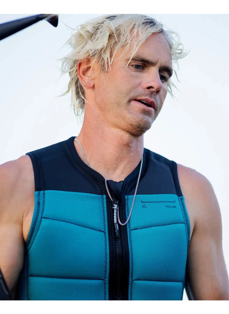 Follow Section Impact Vest (Black/Teal)
