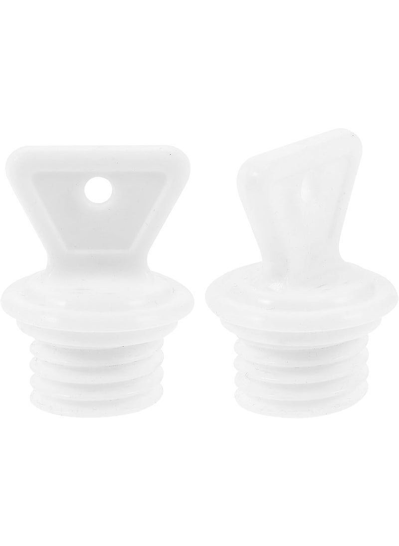 YARNOW 2 Pcs Hot Water Bottle Cap Replacement, for 0.8 Inch Bottle Mouth, Rubber Hot Water Bottle Stopper Hot Water Bag Stoppers Sealing Plugs Water Sack Plugs