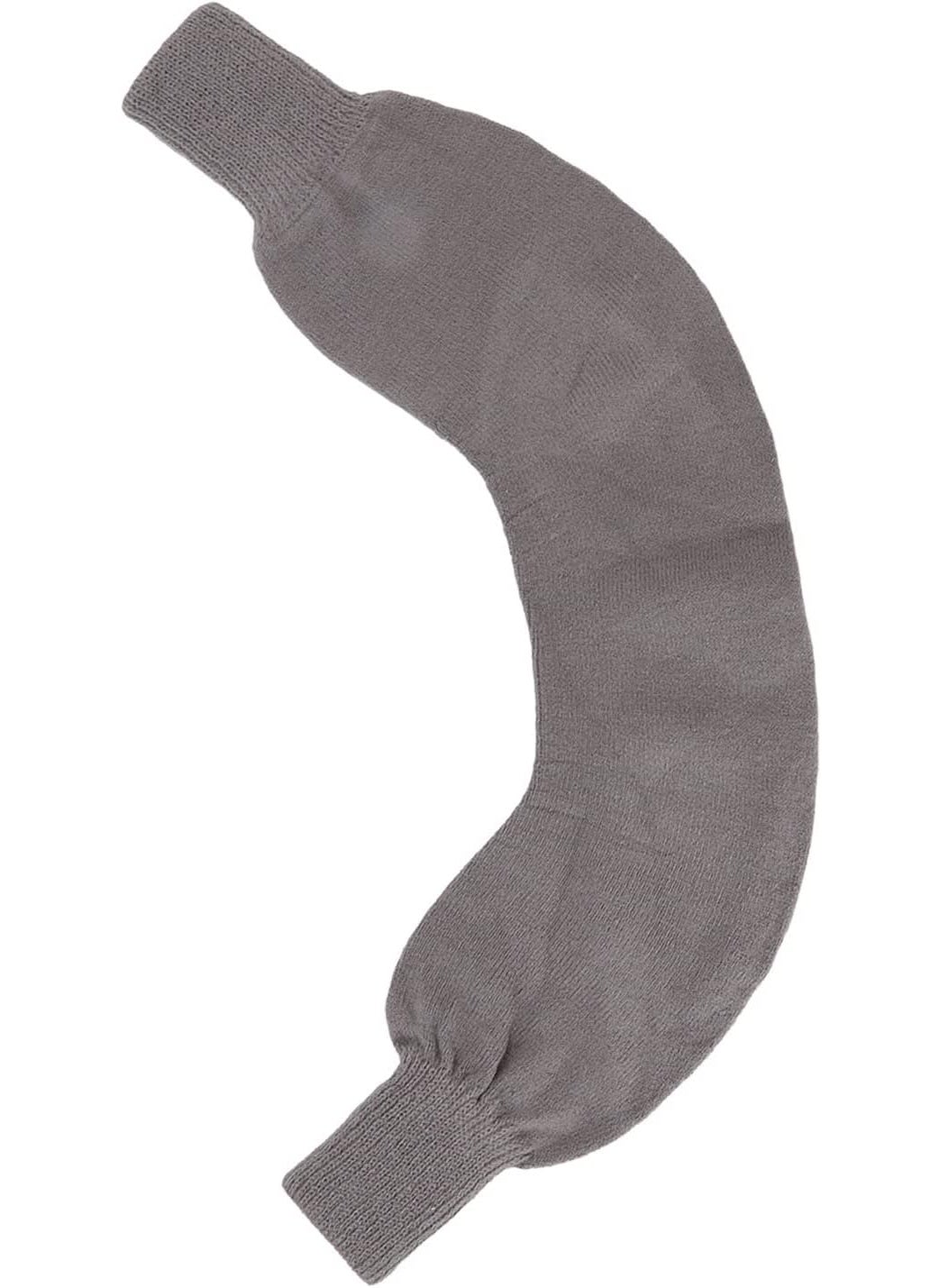 Dpofirs U Shaped Hot Water Bottle for Neck and Shoulder, Warming Heating Wrap Pillow Hot Water Bag for Christmas Birthday Gifts, Hot and Cold Water Bag (Gray Cover)