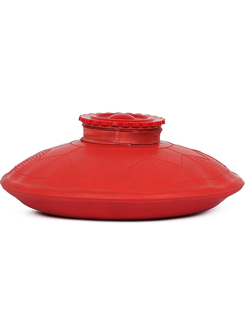 Ice Cold Pack Reusable Ice Bag Hot Water Bag for Injuries, Hot & Cold Therapy and Pain Relief Red