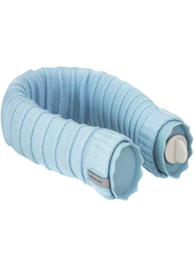 U Shaped Neck Hot Water Bag with Knitted Cover Shoulder Warmer for (Random Color)