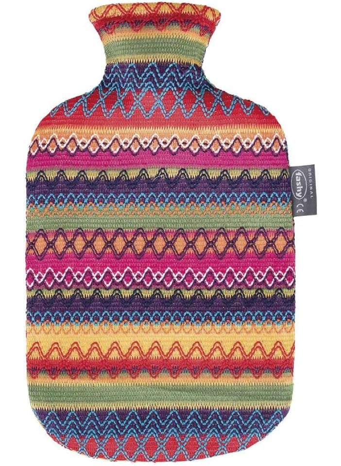 Fashy 2 L Peru-Design Cover Hot Water Bottle