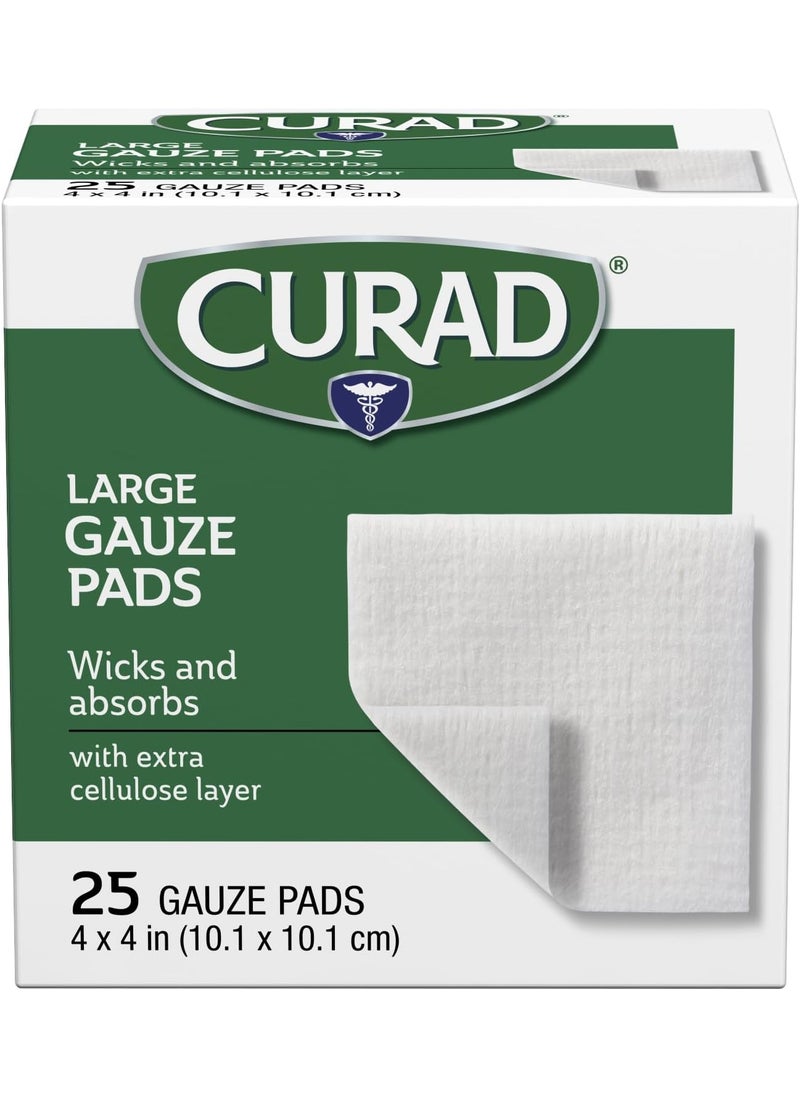 Curad Pro-Gauze Sterile Pads, 4