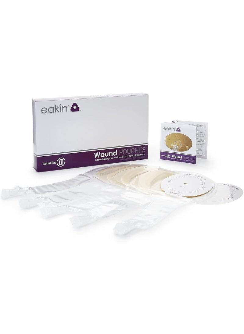 Convatec 839261 Eakin Wound Pouch w/Remote Drainage Attachment-10/Box
