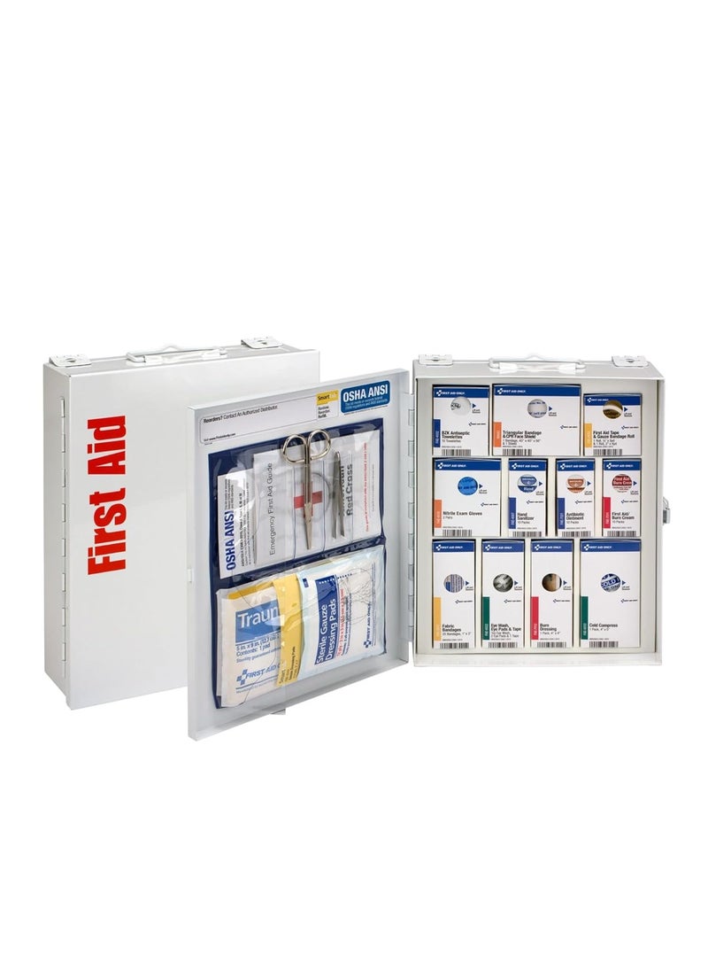 First Aid Only 25 Person Medium SmartCompliance 94 Piece Refill Cabinet Without Medications (90578)