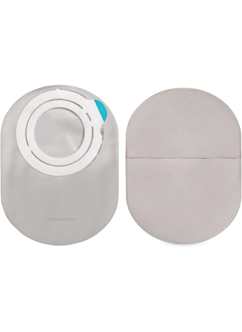 SenSura Mio Flex Filtered Ostomy Pouch, Two-Piece System Maxi Closed End, 12213 - Box of 30