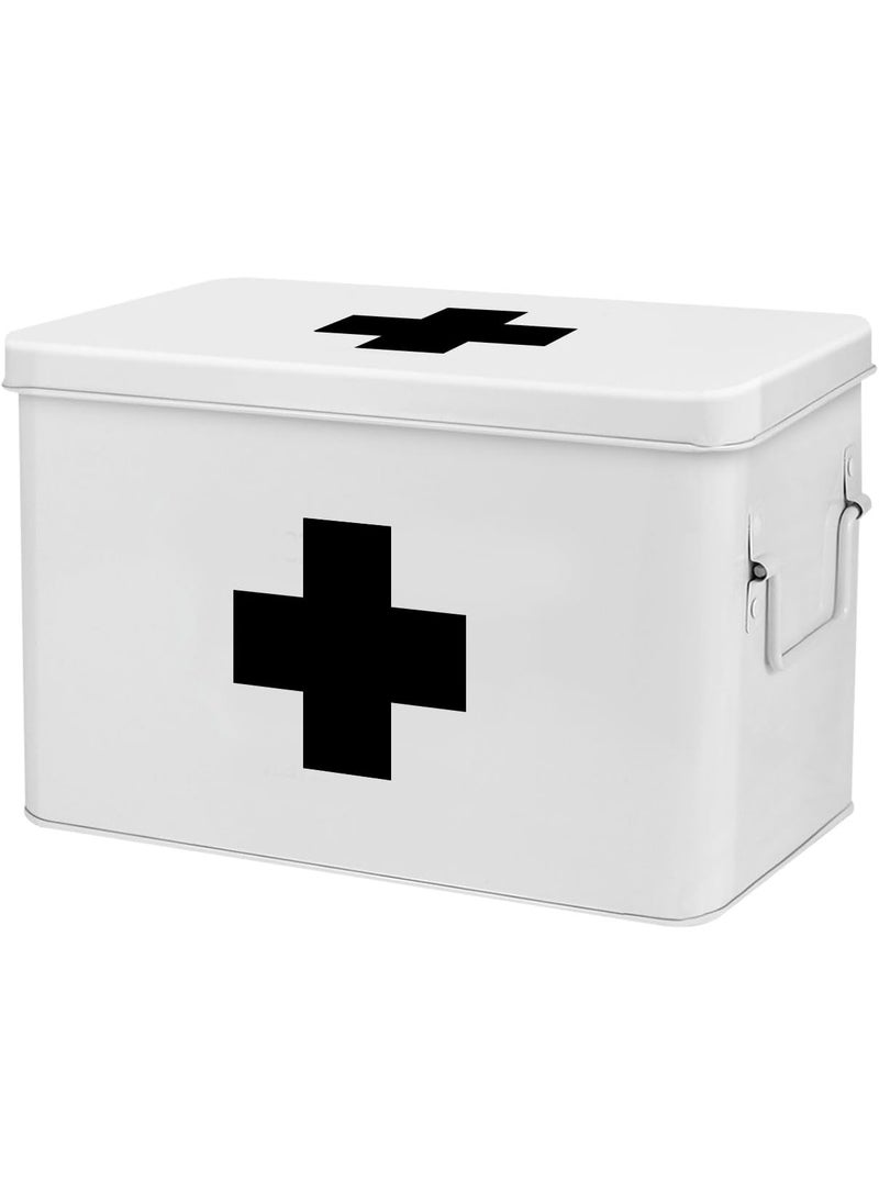 Flexzion First Aid Box Organizer Empty 13