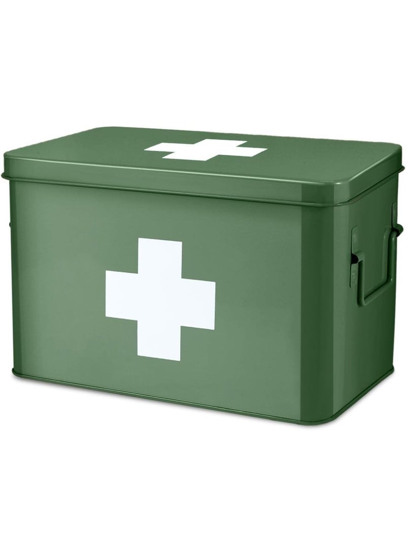 Flexzion First Aid Box Organizer Empty 13