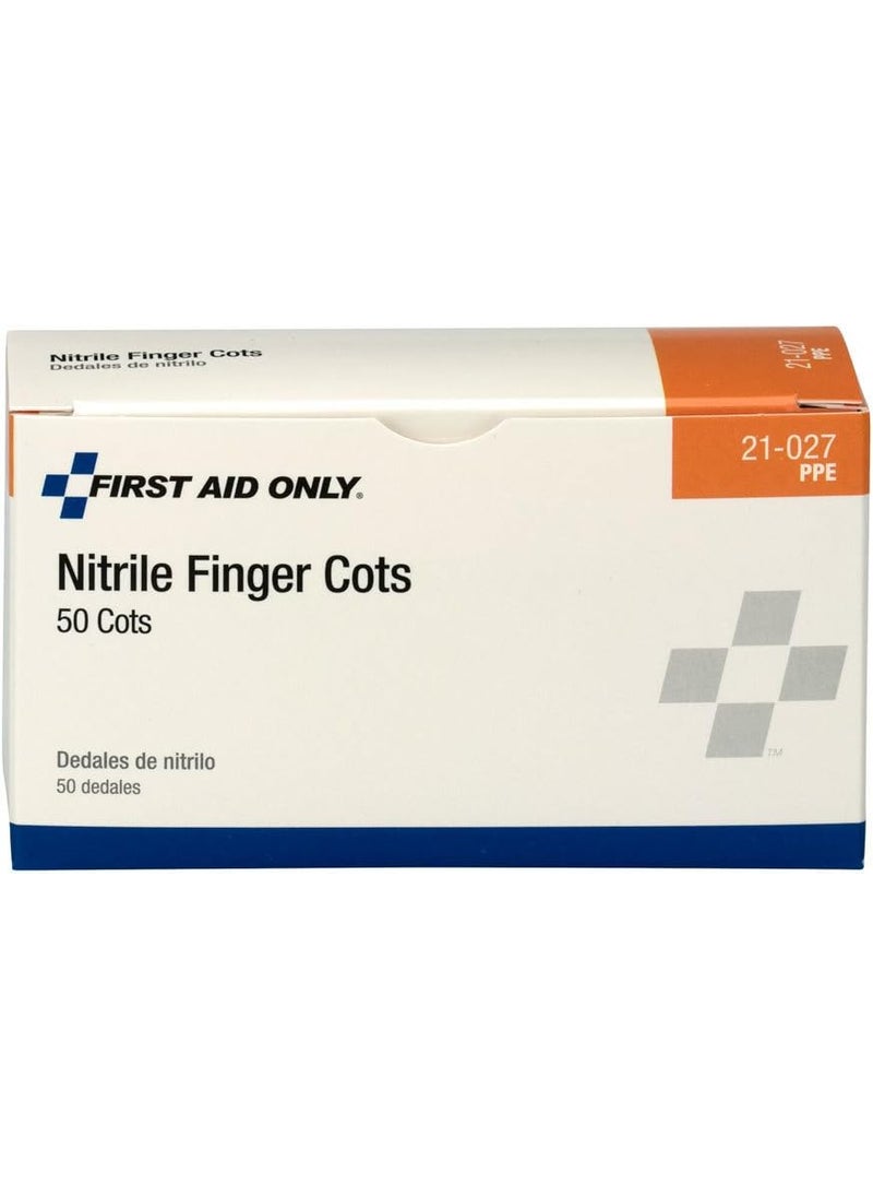 Pac-Kit 21-027 Nitrile Finger Cot (Box of 50)