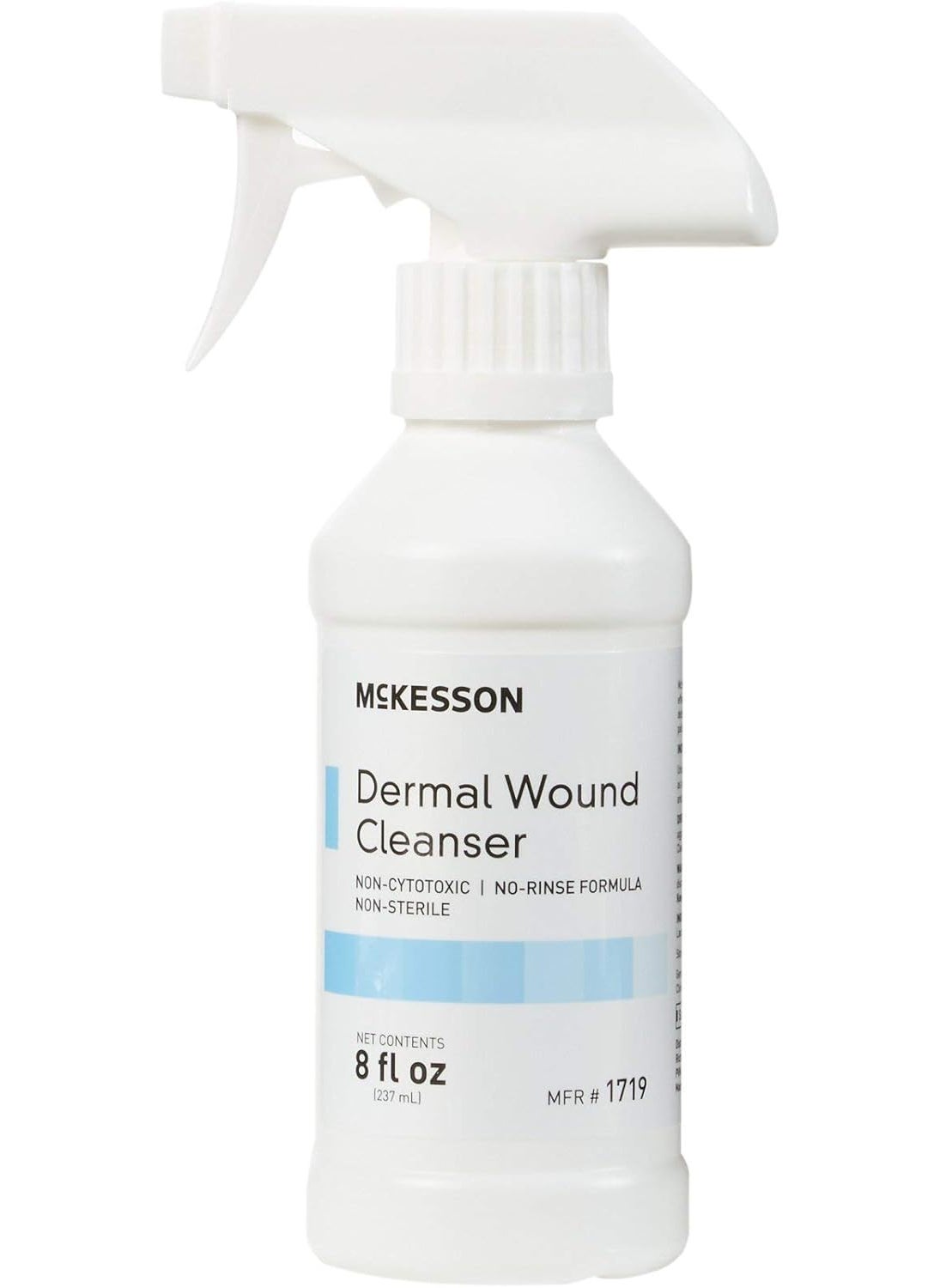 McKesson Dermal Wound Care Cleanser Spray, 8 oz [1 Count] First Aid Wash Solution for Minor Injuries, Cuts, Burns, Scrapes, Sores