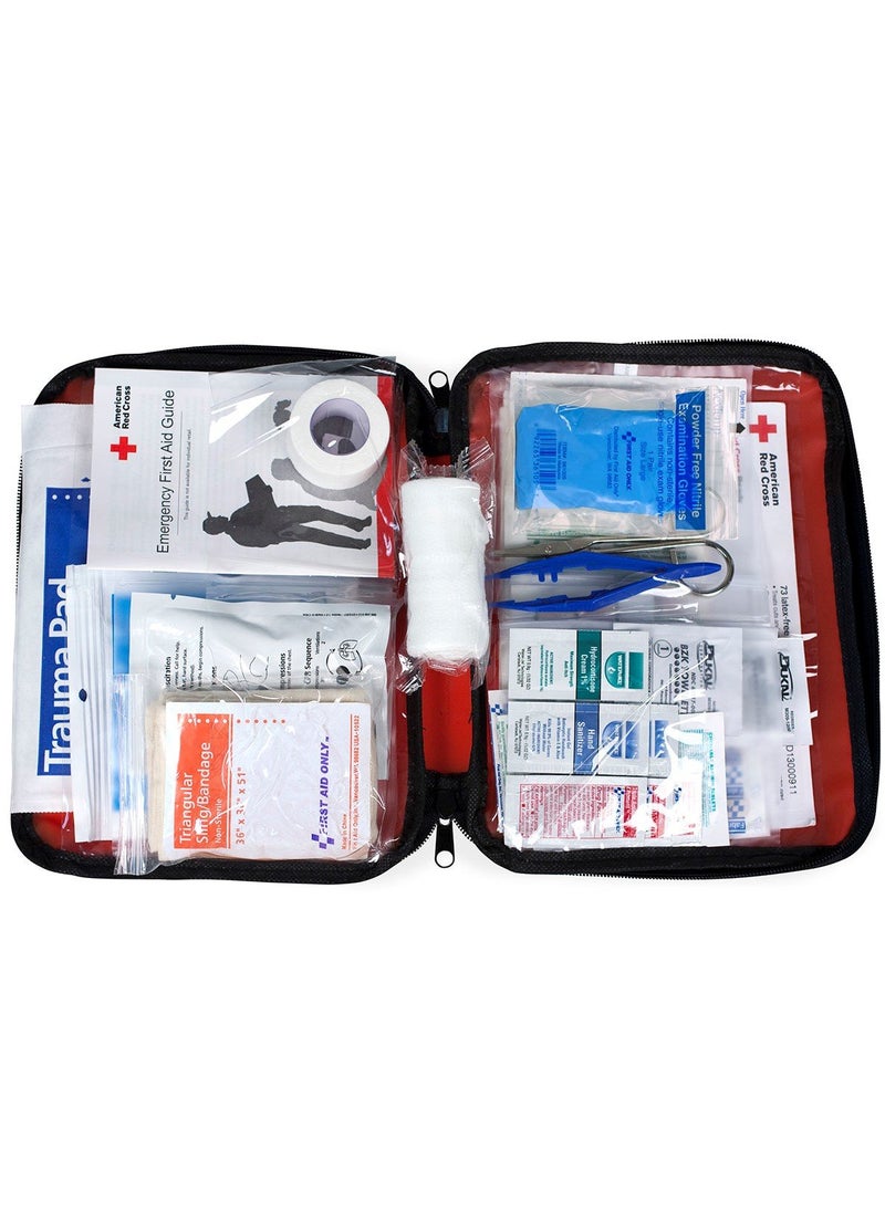 First Aid Only 9165-RC: Be Red Cross Ready First Aid Kit