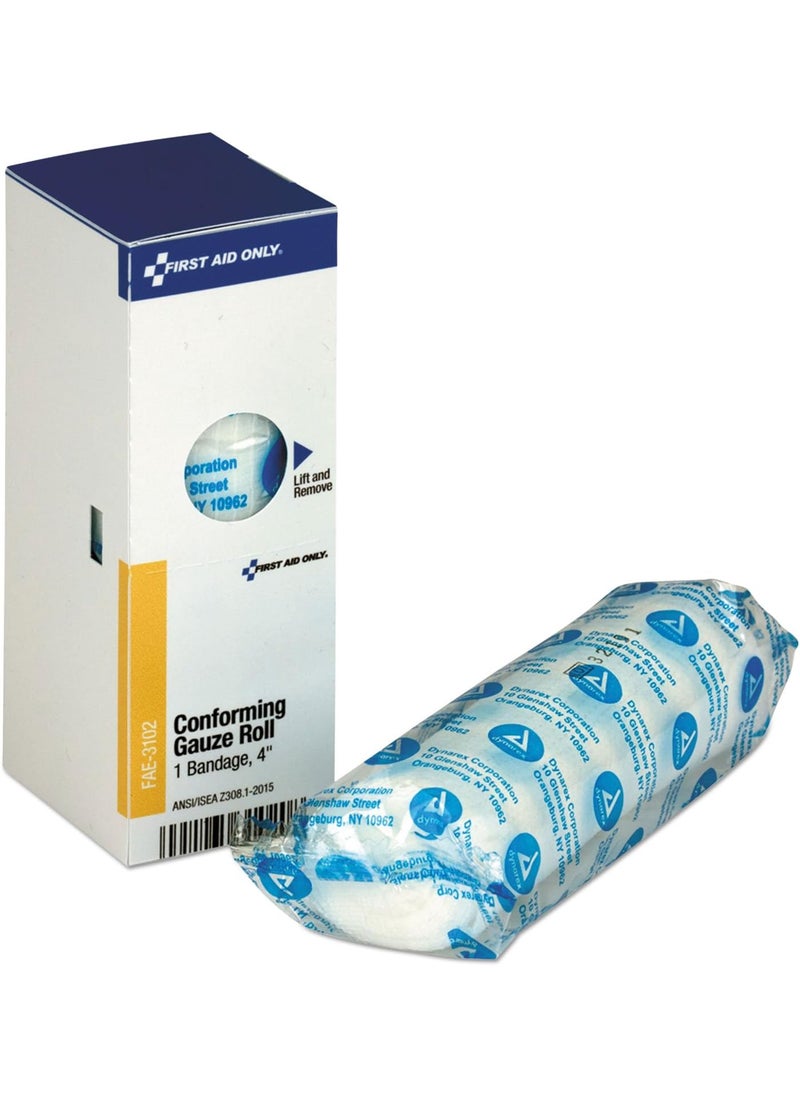 First Aid Only FAE-3102 SmartCompliance Refill 4 x 5 Yard Conforming Gauze Roll