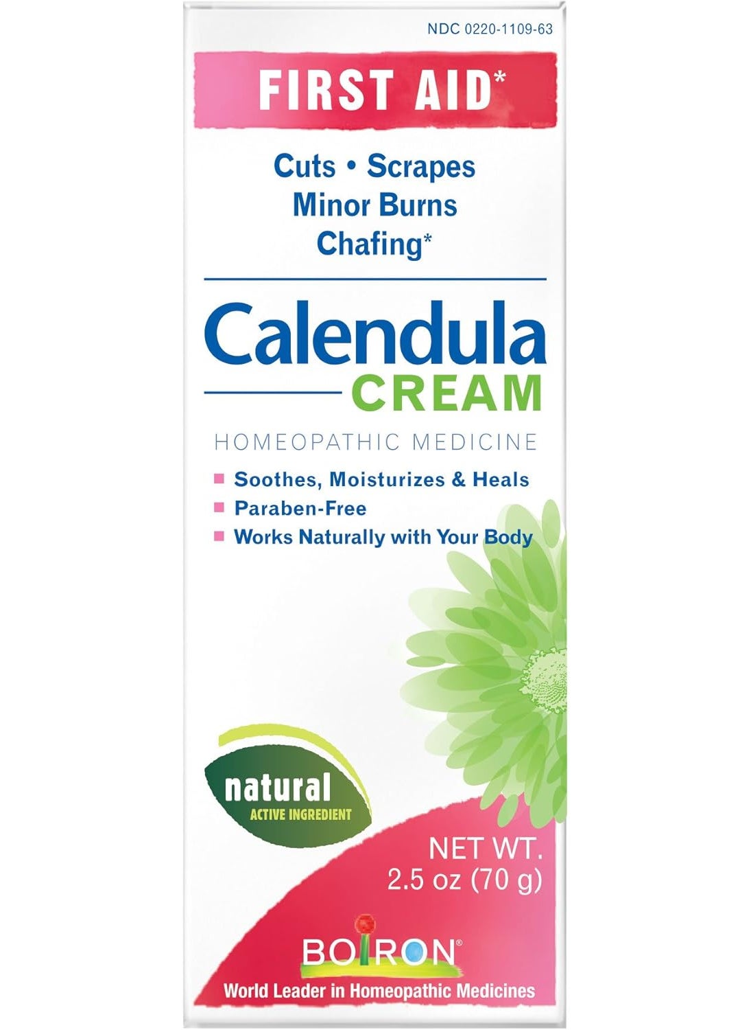 Boiron First Aid Calendula Cream 2.50 oz ( Pack of 2)