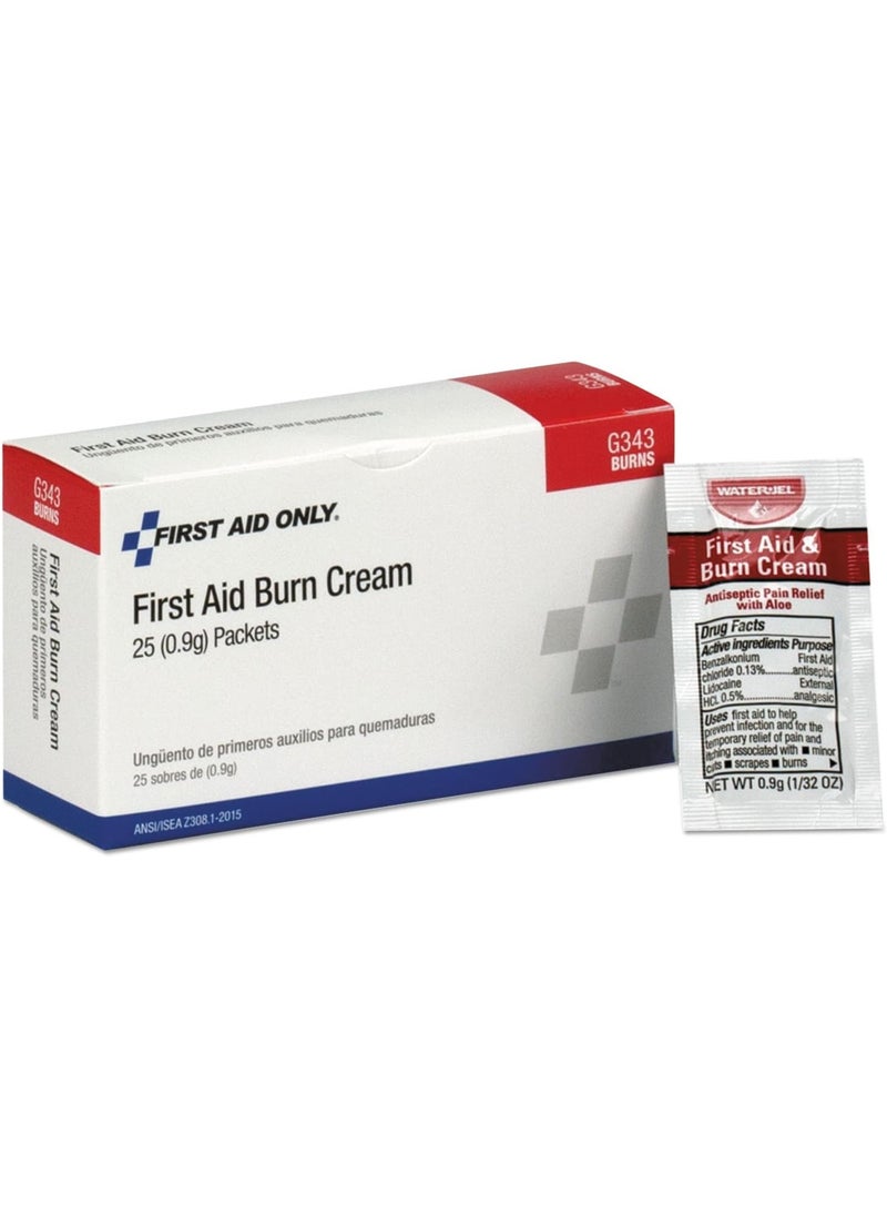 24 Unit Ansi Class A+ Refill, Burn Cream, 25/Box