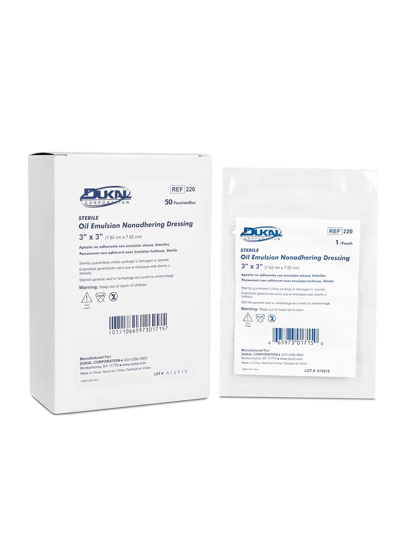 Dukal Oil Emulsion Dressing, 3