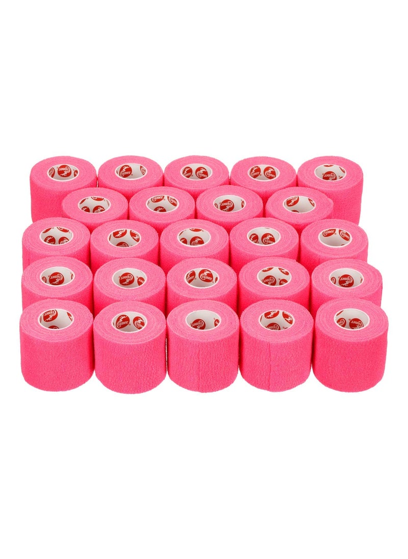 Cramer Eco-Flex Self-Stick Stretch Tape, Cohesive Tape, Flexible Elastic Sports Tape, Athletic Training Supplies, Easy Tear Self-Adherent Bandage Wrap, Bulk Cases, 6 Yard Rolls, Compression Tape