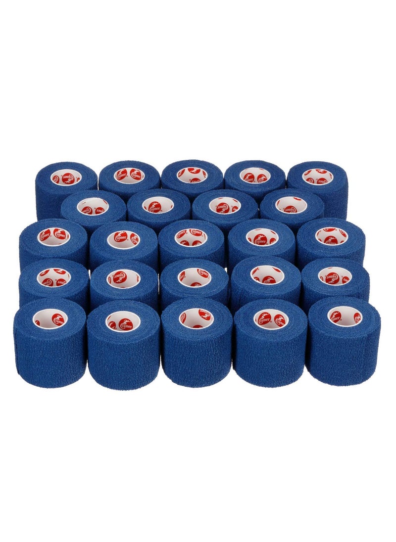 Cramer Eco-Flex Self-Stick Stretch Tape, Cohesive Tape, Flexible Elastic Sports Tape, Athletic Training Supplies, Easy Tear Self-Adherent Bandage Wrap, Bulk Cases, 6 Yard Rolls, Compression Tape