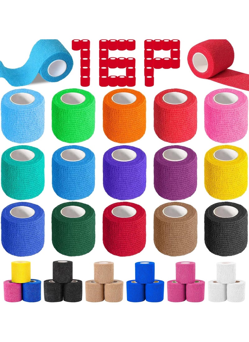 AZEN 16 Pack Self Adhesive Bandage Wrap, 2