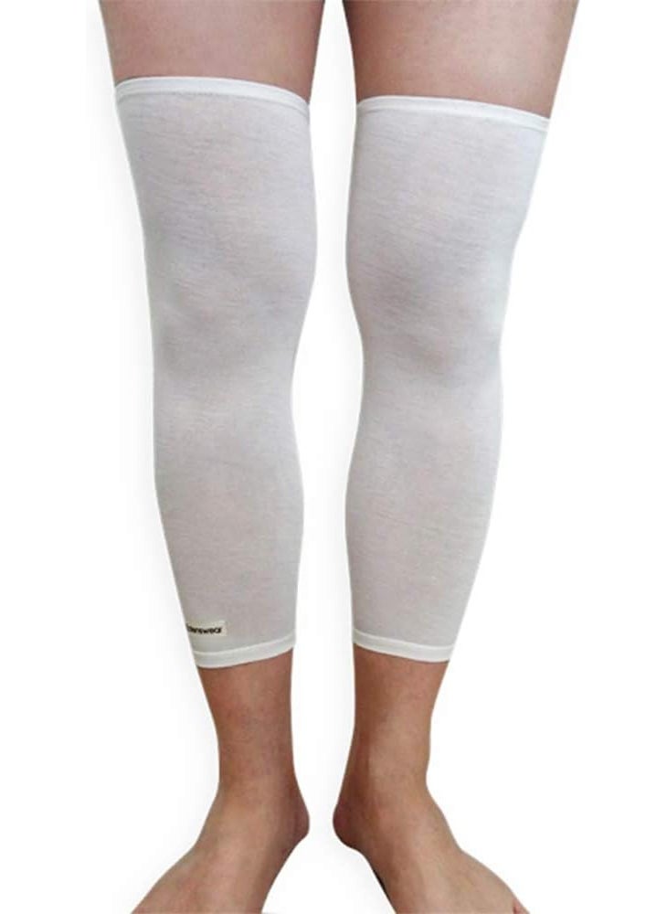 Edenswear Zinc-Infused Knee Wrap for Adults with Eczema - Wet Wrap Therapy (L)