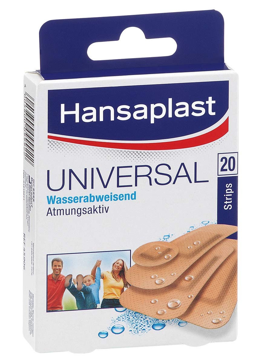Hansaplast Universal Strips wasserabweisend 20 pcs