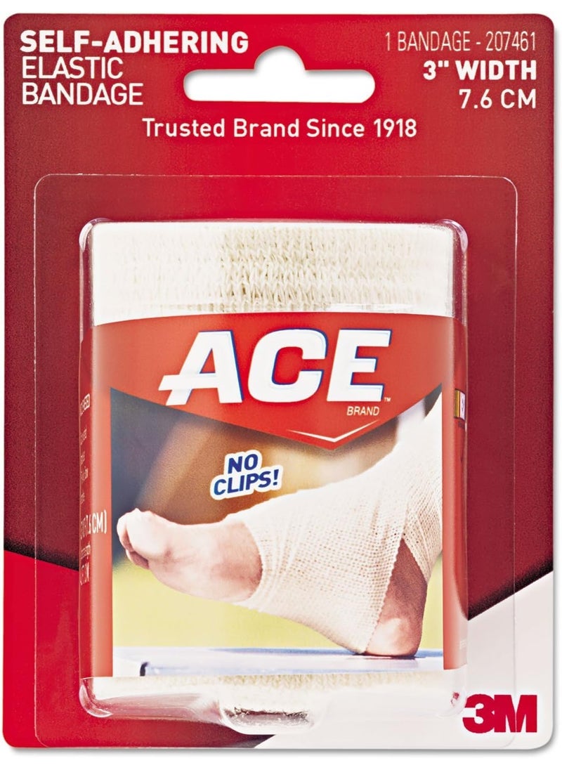 ACE Self-Adhering Elastic Bandage, 3 Inches, 1-Count