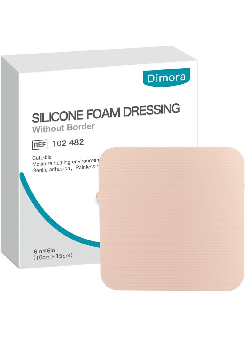 Dimora Silicone Foam Dressing Without Border - 6