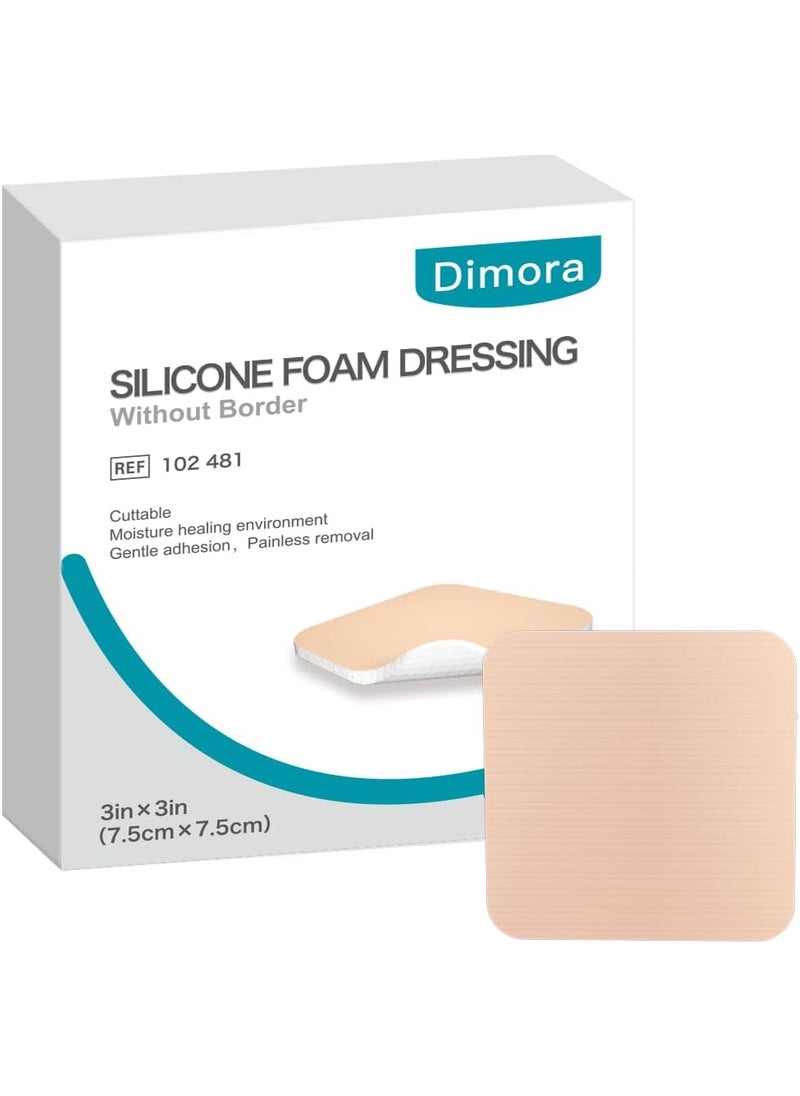 Dimora Silicone Foam Dressing Without Border - 3