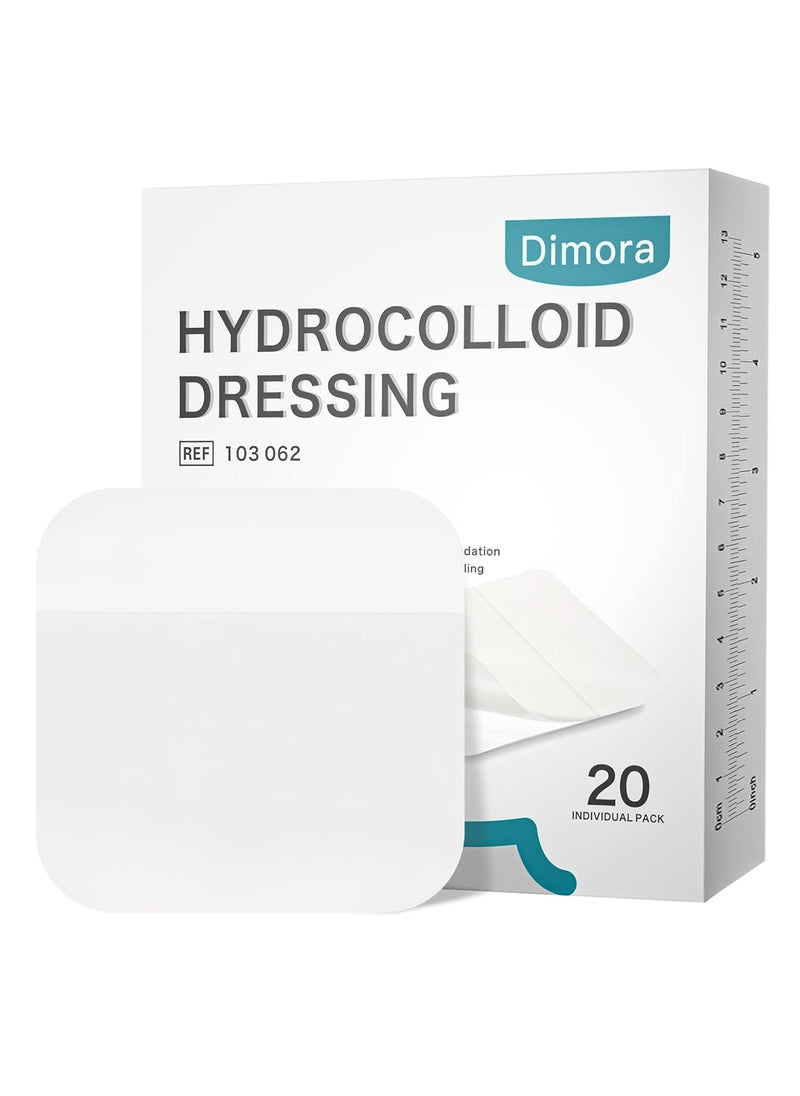 Dimora 20 Pack Hydrocolloid Wound Dressing, Ultra Thin 4
