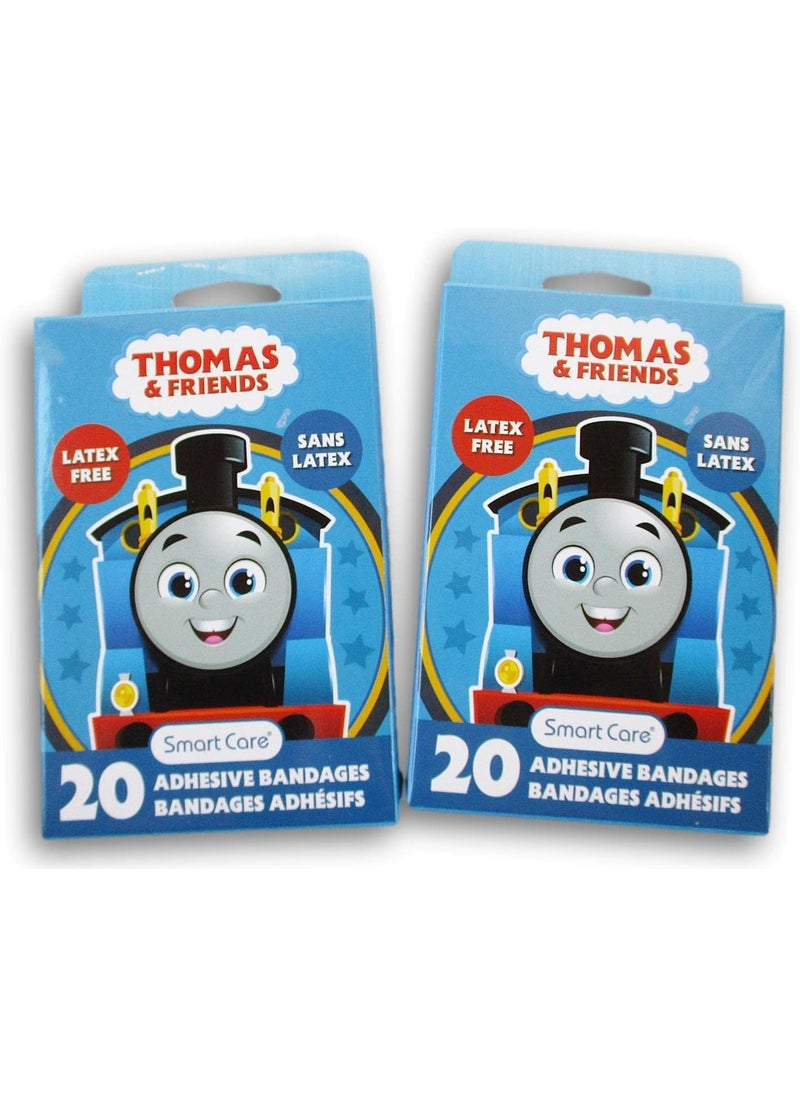 Kids' Thomas Adhesive Bandages - 20 Per Box - 2 Count