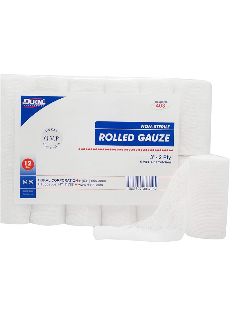 Dukal Rolled Gauze 3